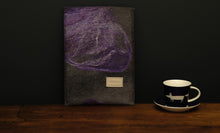 Load image into Gallery viewer, free flowing purples with silk - iPad