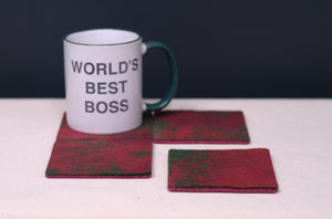 poppy fields coasters