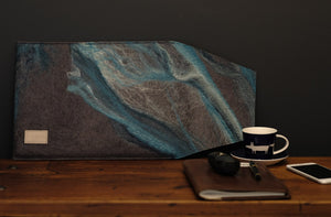 free flowing teals and silk - MacBook